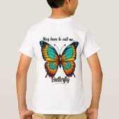 "Ils..." T-shirt garçon personnalisable (Dos)