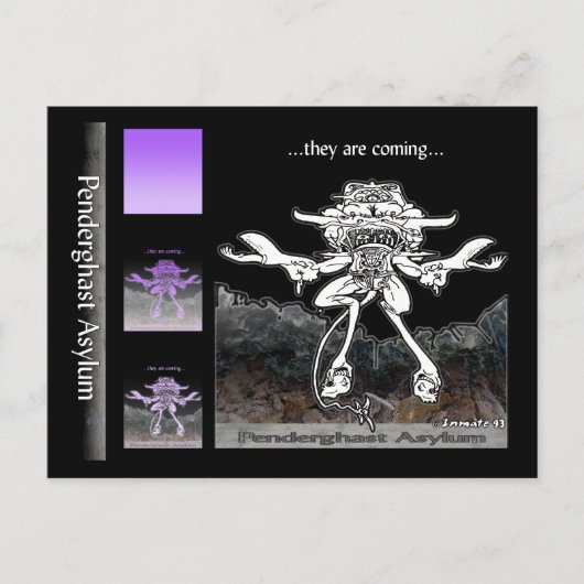 Ils Vient Carte Postale (Devant)