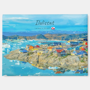 Ilulissat, Groenland - Ijsberg Stad Magneet