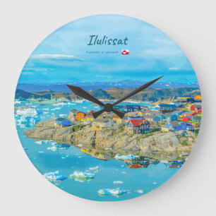 Ilulissat, Groenland - Stad van Ijsbergen Grote Klok