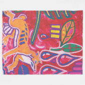 Ilustración de Mola6 Fleece Deken (Voorkant (Horizontaal))