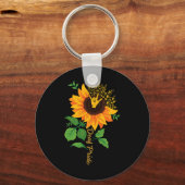 ILY ASL Hand Gesture Deaf Hearing Losheid Awarenes Sleutelhanger (Voorkant)