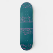 ILY Bloom - Custom Name ASL Design Skateboard (Voorkant)