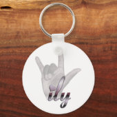 ILY hand Sleutelhanger (Voorkant)