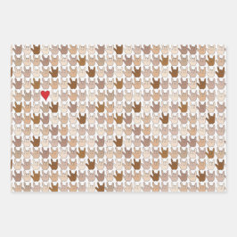 ILY Hands Color Inpakpapier Vel