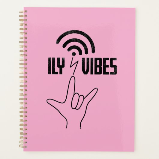 ILY Vibes - ASL Design (Devant)