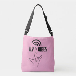 ILY Vibes - ASL Design  Crossbody Tas