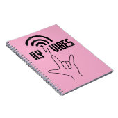 ILY Vibes - ASL Design  Notitieboek (Rechterzijde)