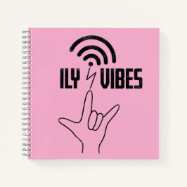 ILY Vibes - ASL Design  Notitieboek
