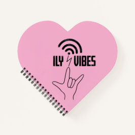 ILY Vibes - ASL Design  Notitieboek