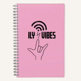 ILY Vibes - ASL Design  Notitieboek