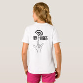 ILY Vibes - ASL Design T-shirt (Achterkant volledig)