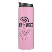 ILY Vibes - ASL Design  Thermosbeker (Geroteerd rechts)