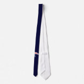 ILYA Burgee Navy stropdas (Achterkant)