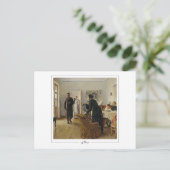 Ilya Repin #13 - Carte postale d'art (Debout devant)