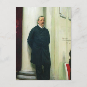 Ilya Repin- Portret van componist en chemicus Briefkaart