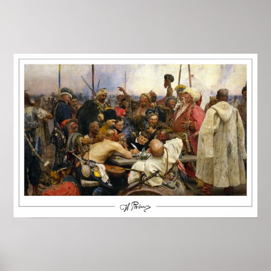 Ilya Repin Zedign Affiche d'art #21 (Devant)