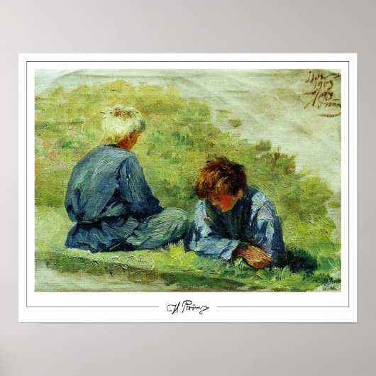 Ilya Repin Zedign Affiche d'art #22 (Devant)