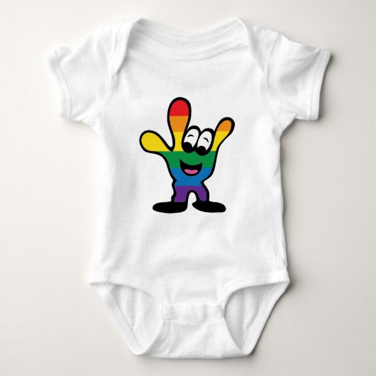 ILYrainbowFinal Romper (Voorkant)