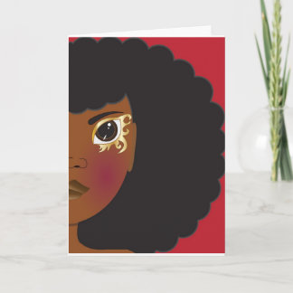 I'Lythia (rood) Wenskaart Kaart
