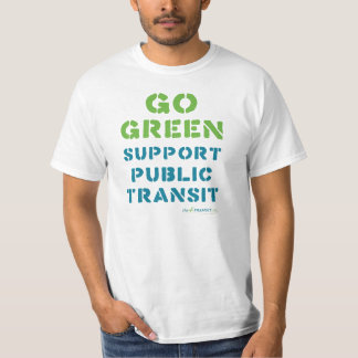 Im4Transit.org — shirt "Go GREEN"