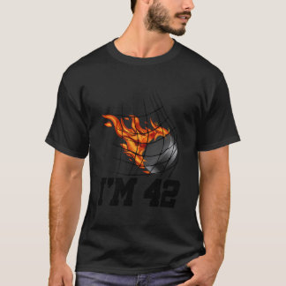 I'M 42 Ice Hockey Goal Net Sports 42Nd T-shirt