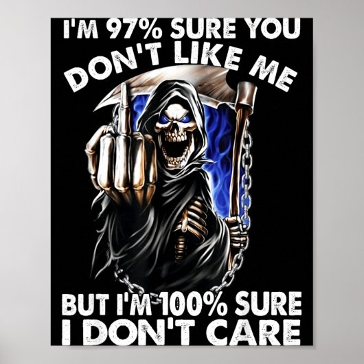 Im 97% Sure You Dont Like Me  Poster (Voorkant)