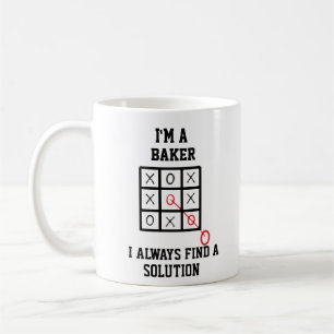 Im A Baker vind ik altijd een oplossing Mok