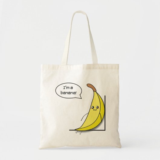 I'm a banana! tote bag (Voorkant)