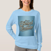 I'm A Blessed Christian Blue T-Shirt (Devant)