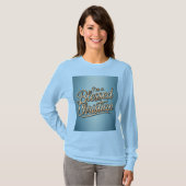 I'm A Blessed Christian Blue T-Shirt (Devant entier)