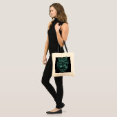 Im A Book Nerd Bookaholic Tote Bag (Voorkant (model))