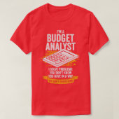 Im A Budget Analyst Cadeft T-shirt (Design voorkant)