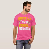 I'M A Ceramic Engineer Funny Ceramic Engineering E T-shirt (Voorkant volledig)
