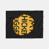 I'm A Chicken Nugget Funny Lazy Easy Halloween Cos Fleece Deken (Voorkant (Horizontaal))