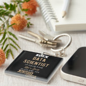 I'm A Data Scientist, To Save Time Let's Just Sleutelhanger (Voorkant Rechts)