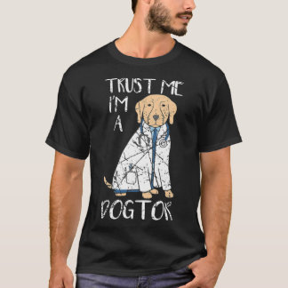 Im A Dogtor Meme Doctor Funny zegt cool T-shirt