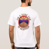 I'm a Huge Fan of Alluvium Geology Pun T-shirt (Achterkant)