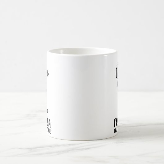 I'm A Koala In A Human Costume Funny Koala Koffiemok (Center)