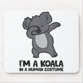 I'm A Koala In A Human Costume Funny Koala Muismat (Voorkant)