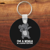 I'm A Koala In A Human Costume Funny Koala Sleutelhanger (Voorkant)