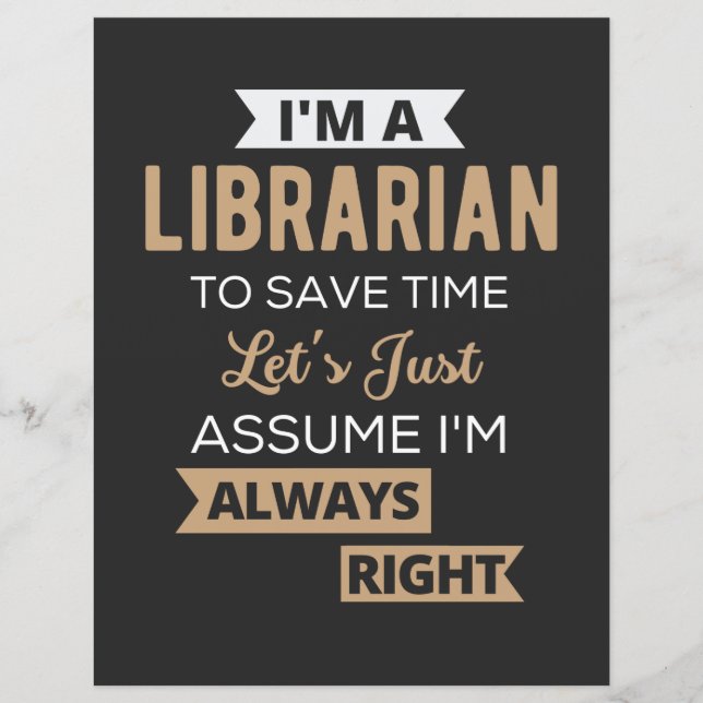 I'm A Librarian (Voorkant)