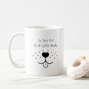 I'm a Little Husky - Schattige & Hilarisch Gezegde Koffiemok
