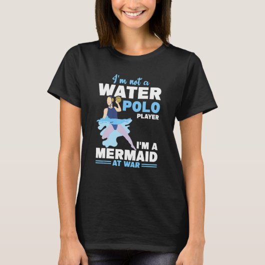 I'm A Mermaid Waterpolo Player Water Polo (Voorkant)