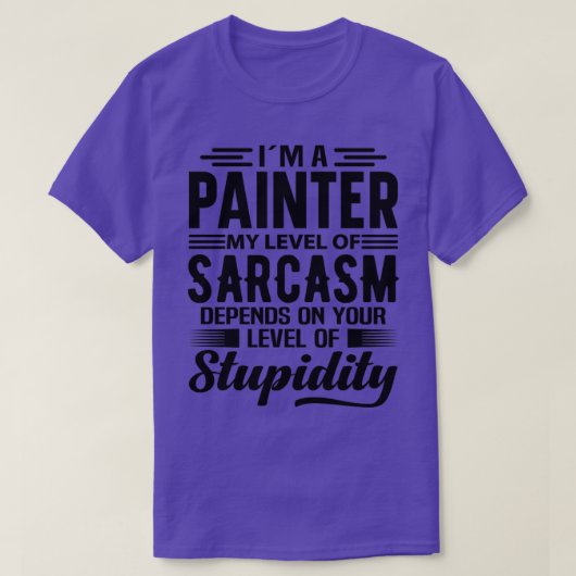 Im A Painter1 T-shirt (Design voorkant)