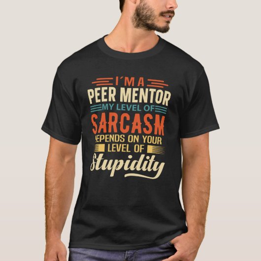 I'm A Peer Mentor T-shirt (Voorkant)