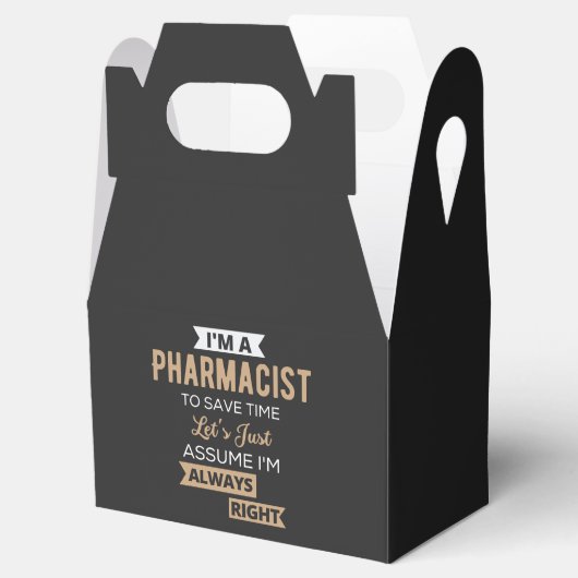 I'm A Pharmacist To Save Time Let's Just Assume Bedankdoosjes (Geopend)