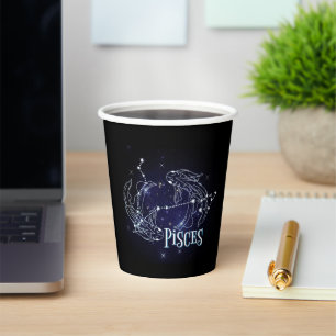 Im A Pisces Zodiac.Trendy Pisces Zodiac Sign Papieren Bekers