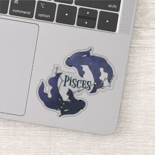 Im A Pisces Zodiac.Trendy Pisces Zodiac Sign Sticker