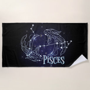 Im A Pisces Zodiac.Trendy Pisces Zodiac Sign Strandlaken